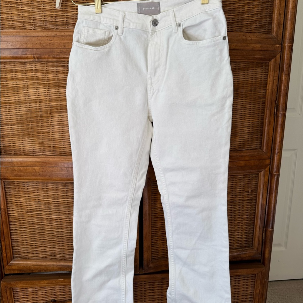 Everlane White Jeans